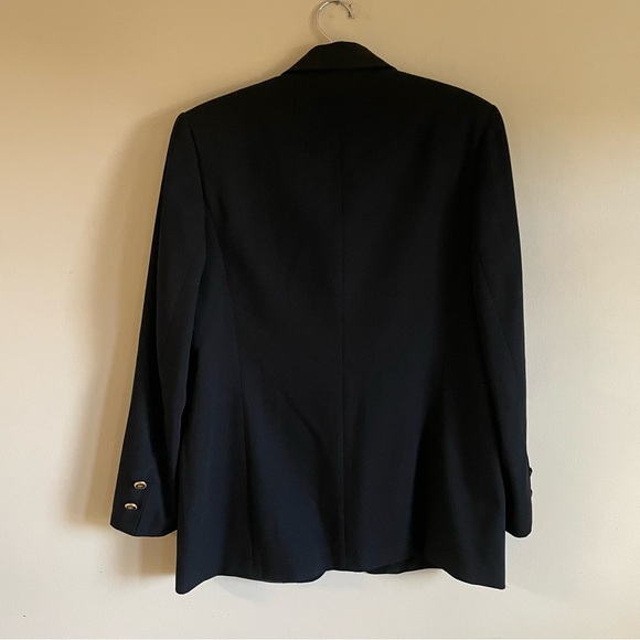 Vintage Marcona Design Exclusive Virgin Wool Blend Blazer Suit Jacket Size 10 - Picture 2 of 8